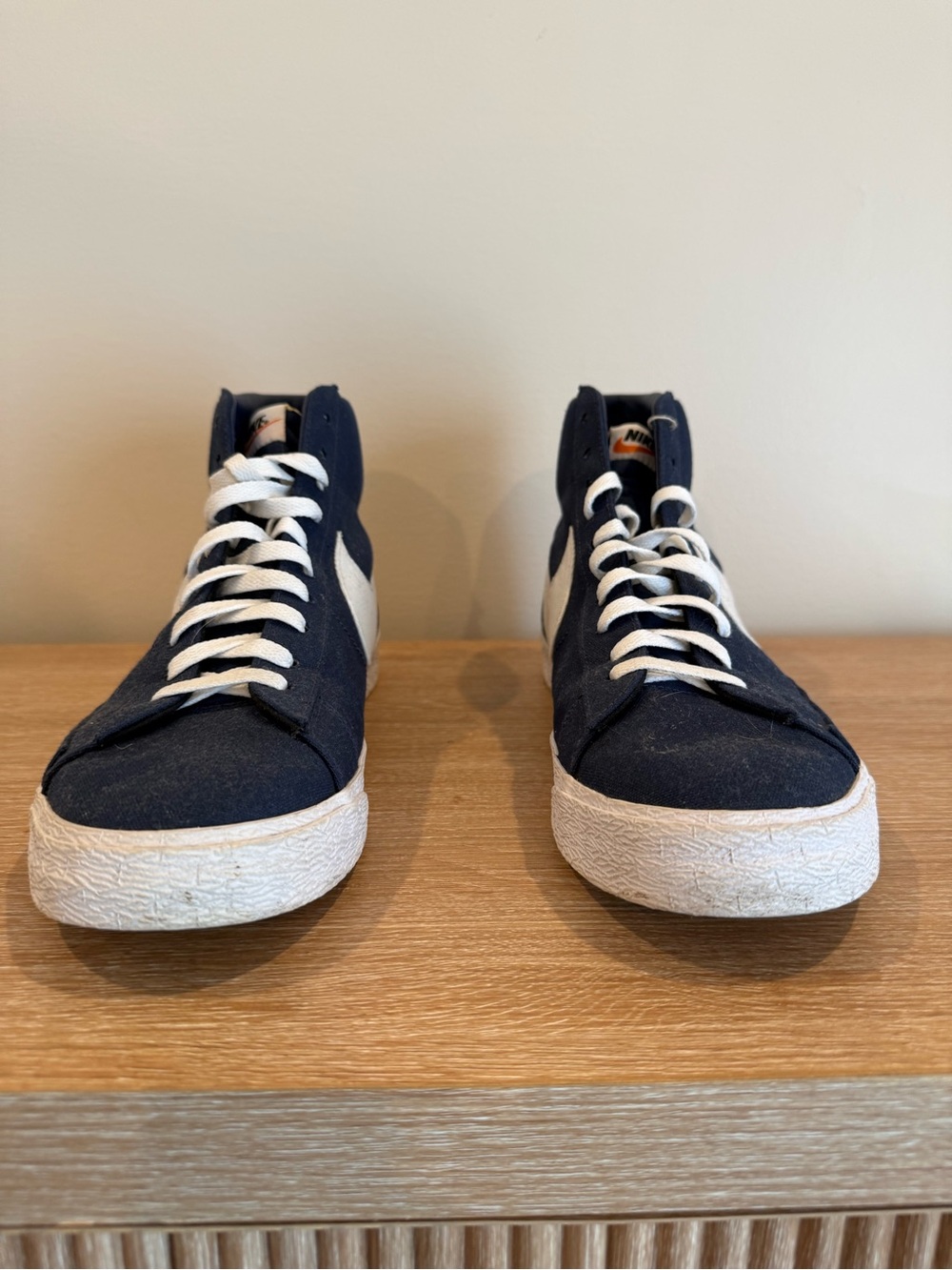Nike Sport Men's Navy High-Top Sneakers